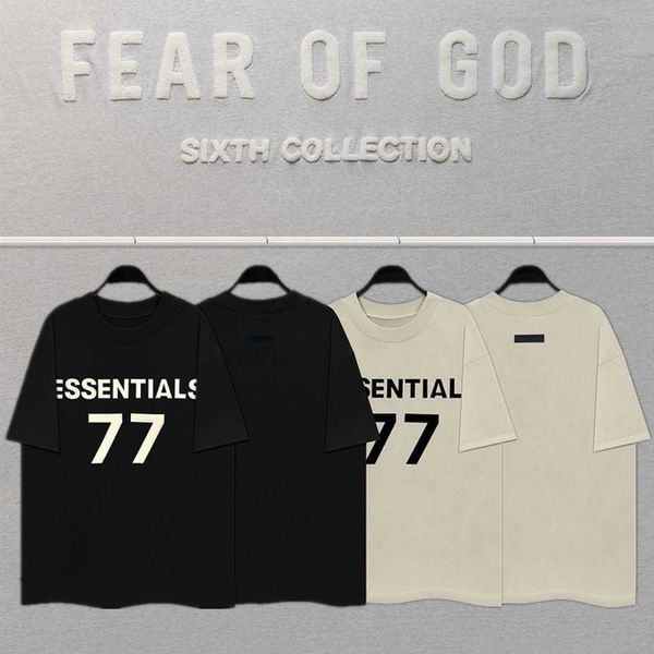 7hzu 2023 men's and women's fashion t shirt t-shirts high street brand ess edition flocking digital 77 short sleeve, White;black
7hzu 2023 men's and women's fashion t shirt t-shirts high street brand ess edition flocking digital 77 short sleeve, White;black