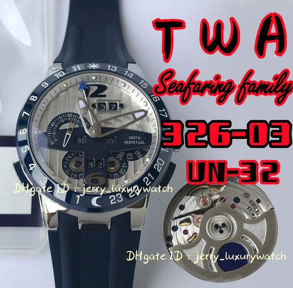 twa 326-03 black toro perpetual calendar luxury men's watch un-32 automatic chain closing movement, 316l steel/ceramic rim/button/crown, Slivery;brown
twa 326-03 black toro perpetual calendar luxury men's watch un-32 automatic chain closing movement, 316l steel/ceramic rim/button/crown, Slivery;brown