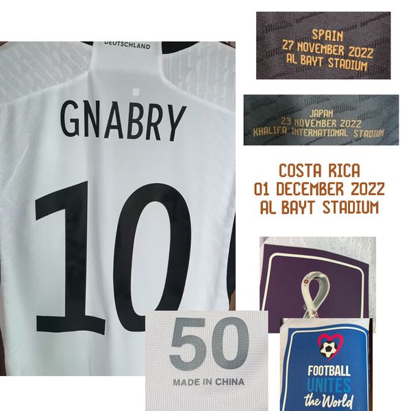 american college football wear match worn player issue germanyy maillot gnabry kimmich musiala sane muller jersey, Black
american college football wear match worn player issue germanyy maillot gnabry kimmich musiala sane muller jersey, Black