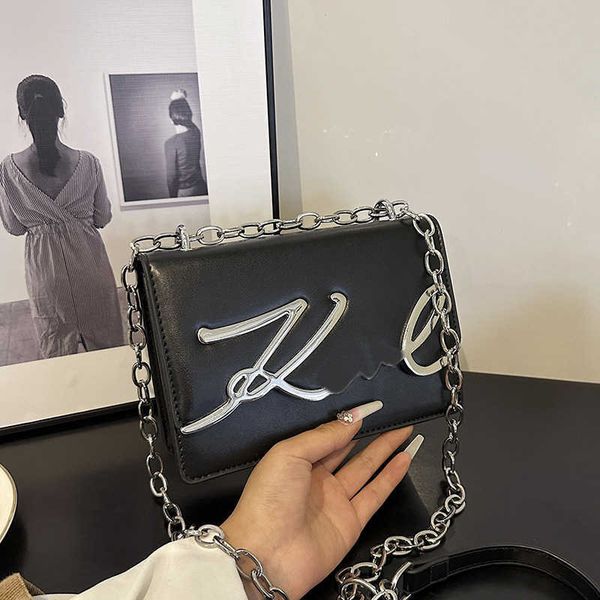 luxury chain shoulder bag karl women fashion crossbody bags designer handbag metal letter messenger purse square tote
luxury chain shoulder bag karl women fashion crossbody bags designer handbag metal letter messenger purse square tote