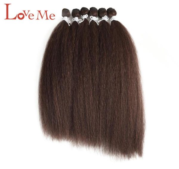 love me synthetic hair extensions yaki straight hair bundles 6pcspack 26 inch ombre brown hair weave bundles heat resistant 220218733634, Black;brown
love me synthetic hair extensions yaki straight hair bundles 6pcspack 26 inch ombre brown hair weave bundles heat resistant 220218733634, Black;brown