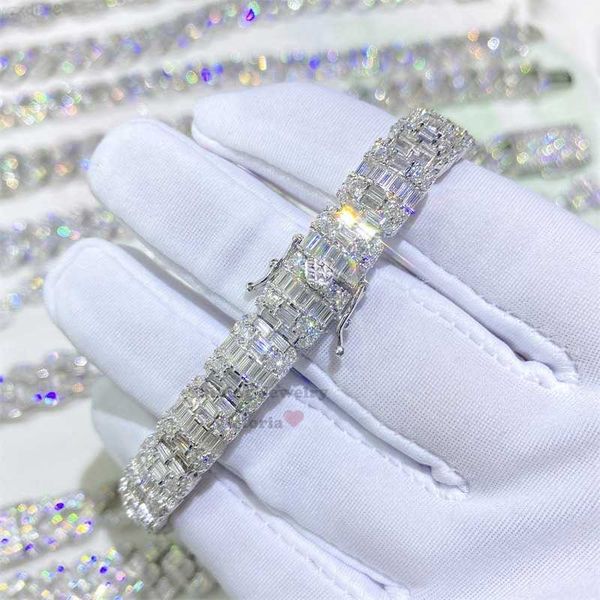 solid silver men fashion 10mm vvs moissanite diamond gra baguette tennis bracelet
solid silver men fashion 10mm vvs moissanite diamond gra baguette tennis bracelet