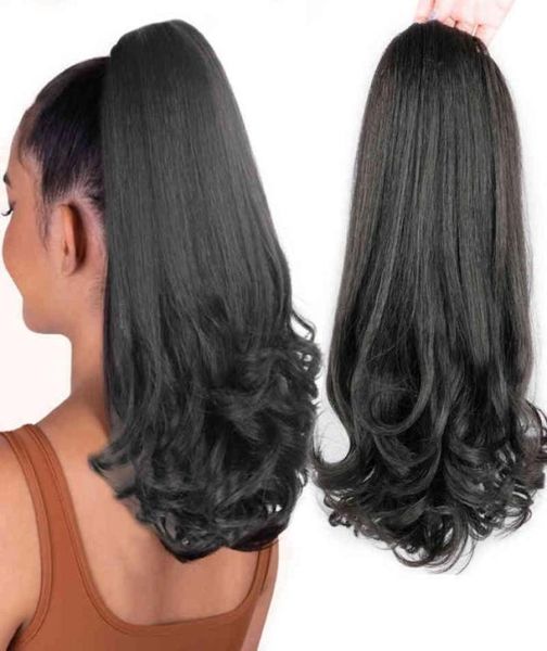 merisihair 18quot 26quotsynthetic tail warping kinky straight hairpiece with two plastic comb black drawstring ponytail hair e4413268, Black;brown
merisihair 18quot 26quotsynthetic tail warping kinky straight hairpiece with two plastic comb black drawstring ponytail hair e4413268, Black;brown