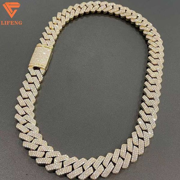 15mm silver hip hop jewelry miami style men cuban necklace iced out moissanite cuban link chain
15mm silver hip hop jewelry miami style men cuban necklace iced out moissanite cuban link chain