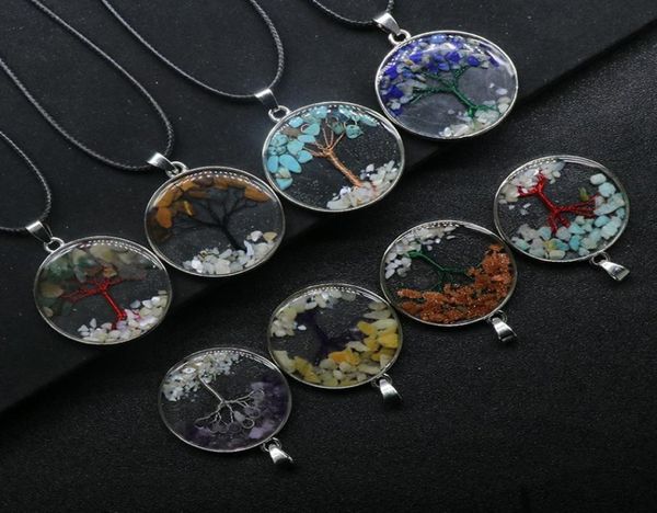 tree of life pattern reiki healing crystal pendant energy round edged broken stone quartz rope necklaces fashion women men jewelry4294615, Silver
tree of life pattern reiki healing crystal pendant energy round edged broken stone quartz rope necklaces fashion women men jewelry4294615, Silver
