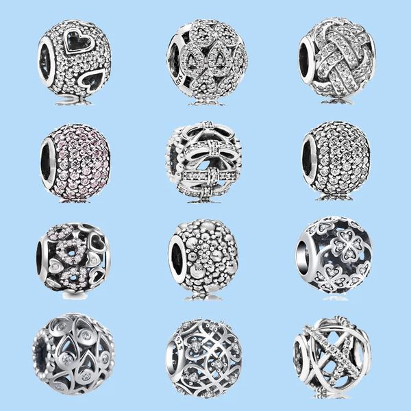 925 sterling silver charms for pandora jewelry beads diy pendant women bracelets beads circular hollow inlaid stone charm, Black
925 sterling silver charms for pandora jewelry beads diy pendant women bracelets beads circular hollow inlaid stone charm, Black