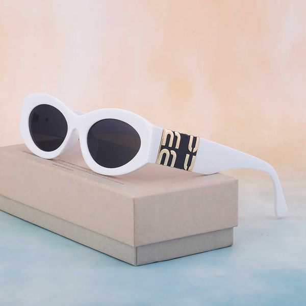 fashion oval frame women's sunglasses men's fashion glasses 2022 new, White;black
fashion oval frame women's sunglasses men's fashion glasses 2022 new, White;black