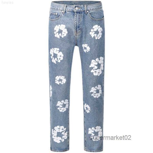 jeans street men's denim tears style kapok washed straight vintage loose sz0b, Blue
jeans street men's denim tears style kapok washed straight vintage loose sz0b, Blue