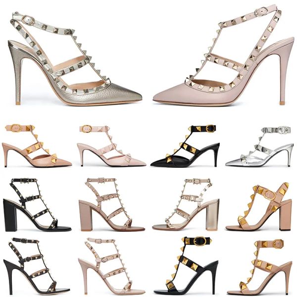 with box valentinoly''designer vt sandal designer vt sandal designer dress shoes women sneakers stud pump high heels pointed toes, Black
with box valentinoly''designer vt sandal designer vt sandal designer dress shoes women sneakers stud pump high heels pointed toes, Black
