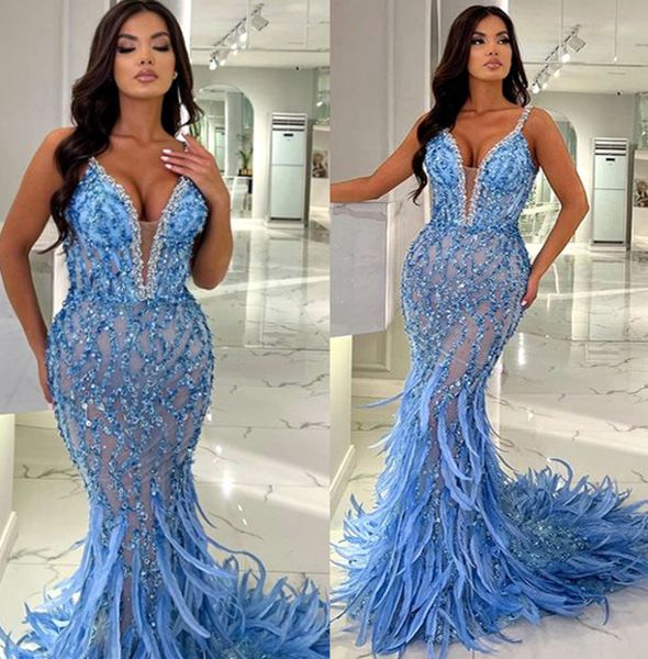 2023 may aso ebi crystals mermaid prom dress feather sequined lace evening formal party second reception birthday engagement gowns dresses r, Black
2023 may aso ebi crystals mermaid prom dress feather sequined lace evening formal party second reception birthday engagement gowns dresses r, Black