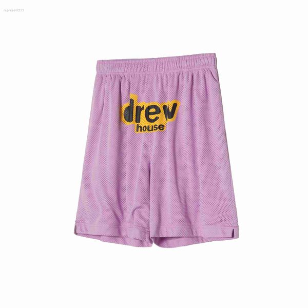 drew shorts spring/summer new fashion brand face mesh drawstring casual shorts for men and mgos, White;black
drew shorts spring/summer new fashion brand face mesh drawstring casual shorts for men and mgos, White;black