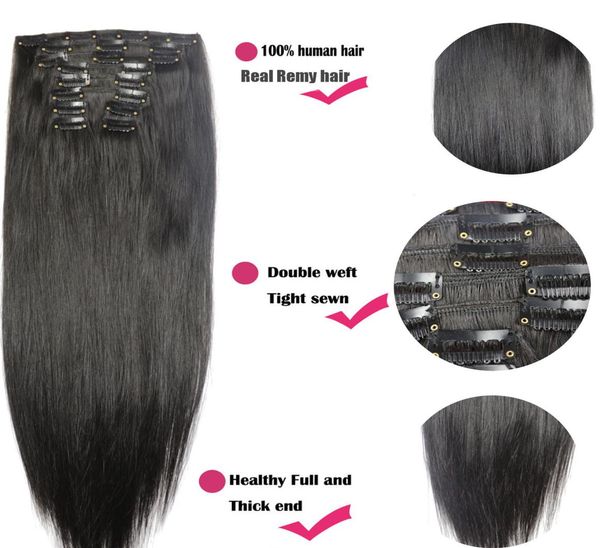 1628 inches 10pcs set 200g 100 brazilian remy clipin human hair extensions clips full head natural straight4711122, Black;brown
1628 inches 10pcs set 200g 100 brazilian remy clipin human hair extensions clips full head natural straight4711122, Black;brown