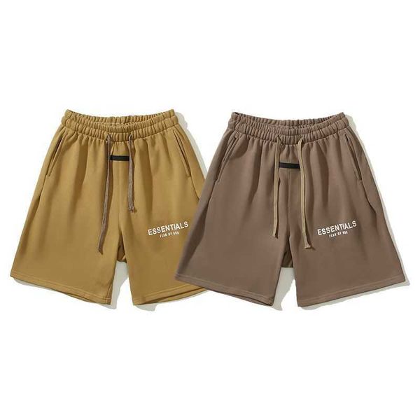 hge6 2023 men's and women's fashion shorts high street brand ess season 8 letter flocking thin terry loose relaxed beach pants, White;black
hge6 2023 men's and women's fashion shorts high street brand ess season 8 letter flocking thin terry loose relaxed beach pants, White;black