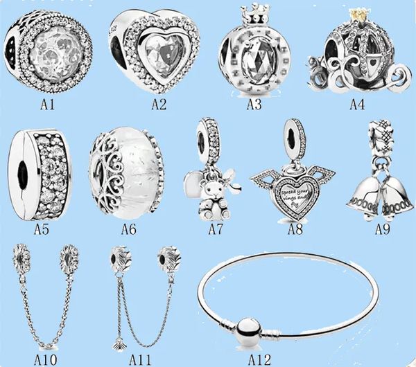 925 charm beads accessories fit pandora charms jewelry pacifier pumpkin car angel wings beads diy, Black
925 charm beads accessories fit pandora charms jewelry pacifier pumpkin car angel wings beads diy, Black