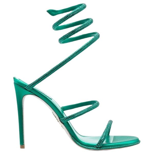 designers rene caovilla stiletto heels sandals cleo wraparound crystal-embellished sandals dress shoe ladies slipers rhinestone studded shoe, Black
designers rene caovilla stiletto heels sandals cleo wraparound crystal-embellished sandals dress shoe ladies slipers rhinestone studded shoe, Black