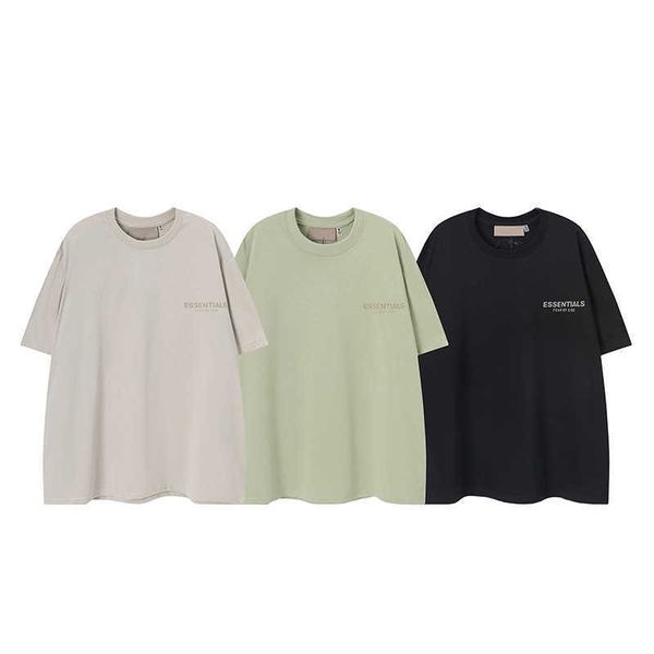 k1yj 2023 men's and women's fashion t shirt t-shirts high street brand ess season 8 short sleeve loose, White;black
k1yj 2023 men's and women's fashion t shirt t-shirts high street brand ess season 8 short sleeve loose, White;black