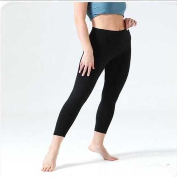 l-1 designer womens lu align leggings lu yoga knee length women gym legging high waist pant elastic fitness lady outdoor sport lululemens 20, Black
l-1 designer womens lu align leggings lu yoga knee length women gym legging high waist pant elastic fitness lady outdoor sport lululemens 20, Black