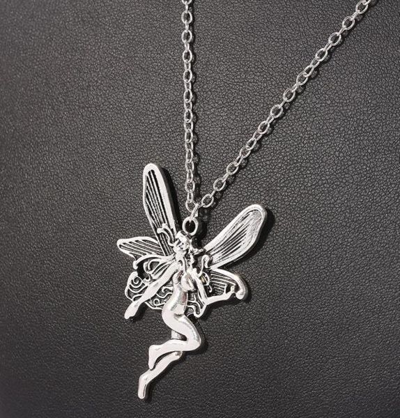 ancient punk statement angel fairy wings pendant necklace for women chains choker jewelry goth gothic vintage accessories9403303, Silver
ancient punk statement angel fairy wings pendant necklace for women chains choker jewelry goth gothic vintage accessories9403303, Silver