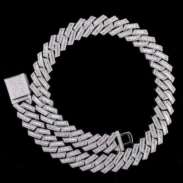 hip hop 18mm silver plated platinum cuban chain ladder square moissanite diamond necklace
hip hop 18mm silver plated platinum cuban chain ladder square moissanite diamond necklace