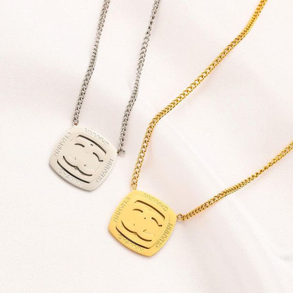 18k gold plated luxury designer necklace for women brand c-letter oblate cube pendant chain necklaces jewelry accessory 20style, Silver
18k gold plated luxury designer necklace for women brand c-letter oblate cube pendant chain necklaces jewelry accessory 20style, Silver
