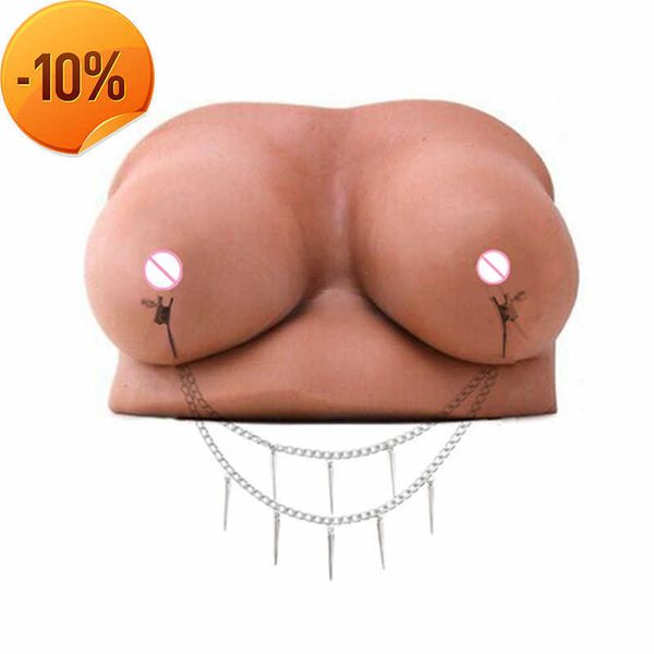 massage 1 pcs flirt nipple clamp with rivet chain to slave fetish nipple bondage g-spot stimulator for women sm games toy
massage 1 pcs flirt nipple clamp with rivet chain to slave fetish nipple bondage g-spot stimulator for women sm games toy
