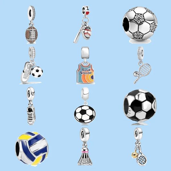 925 sterling silver charms for pandora jewelry beads diy pendant women bracelets beads jewelry for baseball soccer tennis pendant, Black
925 sterling silver charms for pandora jewelry beads diy pendant women bracelets beads jewelry for baseball soccer tennis pendant, Black