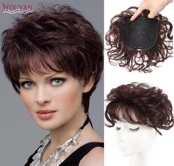 houyan female hair increase invisible and traceless human covering white short curly fluffy natural tonic 2202172201016, Black;brown
houyan female hair increase invisible and traceless human covering white short curly fluffy natural tonic 2202172201016, Black;brown