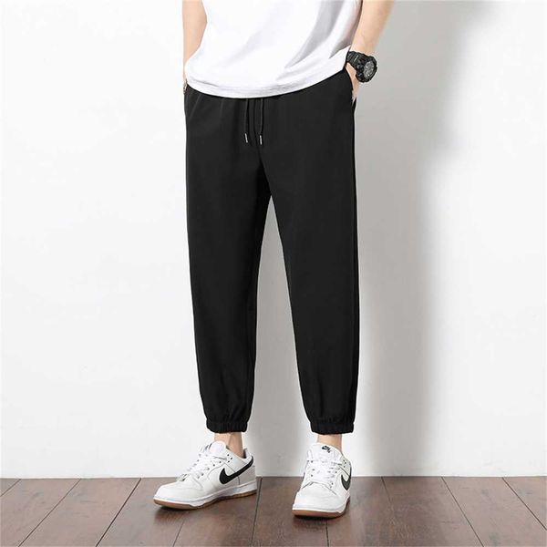 silk ice summer crop pants men's thin solid sport casual pants elastic waist pants men's loose crop pants d0bd, Black
silk ice summer crop pants men's thin solid sport casual pants elastic waist pants men's loose crop pants d0bd, Black