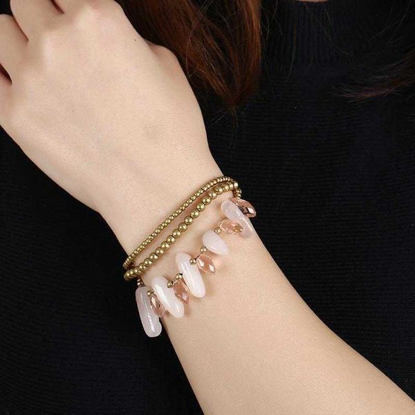 bohemian fashion vintage multi layer crystal beads bracelet ornament natural opal, Golden;silver
bohemian fashion vintage multi layer crystal beads bracelet ornament natural opal, Golden;silver