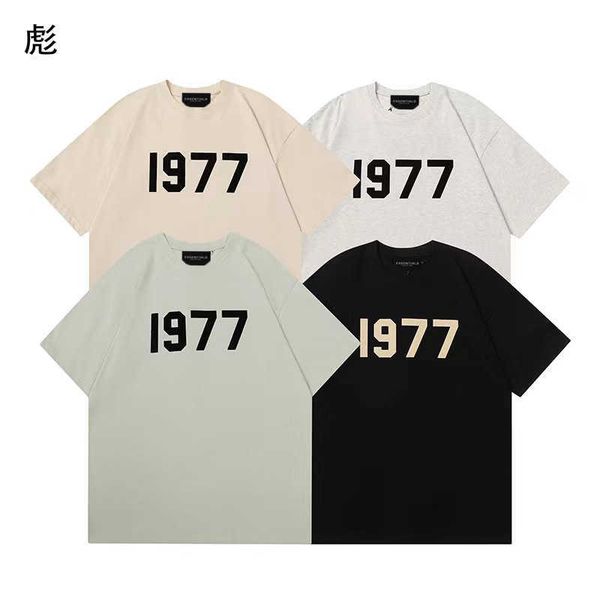 oqnr 2023 men's and women's fashion t shirt t-shirts high street brand ess 1977 versatile cotton short sleeve round neck loose, White;black
oqnr 2023 men's and women's fashion t shirt t-shirts high street brand ess 1977 versatile cotton short sleeve round neck loose, White;black