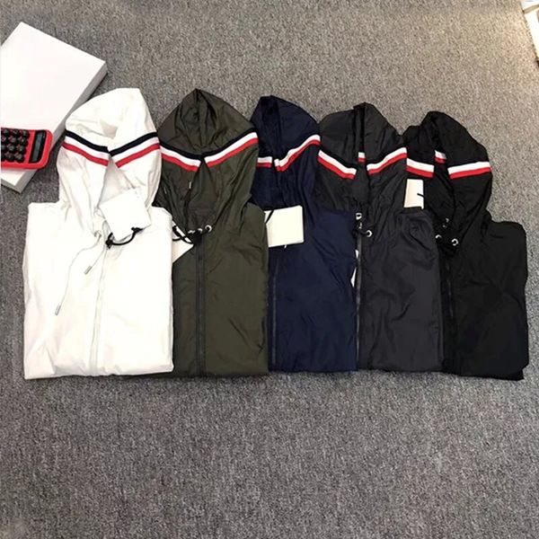 franch luxury brand jacket mens hooded monclair windbreaker lightweight sun protection clothing spring summer jackets sleeve arm nfc designe, Black;brown
franch luxury brand jacket mens hooded monclair windbreaker lightweight sun protection clothing spring summer jackets sleeve arm nfc designe, Black;brown