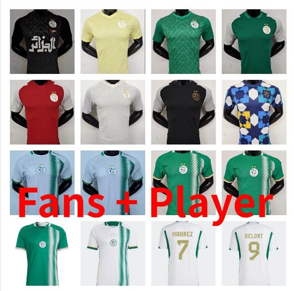 2023 2024 algeria mens soccer jerseys 22 23 24 feghouli bennacer home away football shirts short sleeve uniforms fans player version, Black;yellow
2023 2024 algeria mens soccer jerseys 22 23 24 feghouli bennacer home away football shirts short sleeve uniforms fans player version, Black;yellow