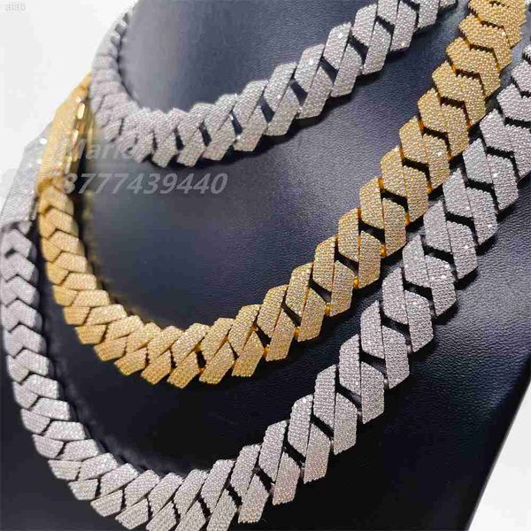 hip hop jewelry 925 sterling silver vvs moissanite diamond cuban link chains moissanite necklace for men women
hip hop jewelry 925 sterling silver vvs moissanite diamond cuban link chains moissanite necklace for men women