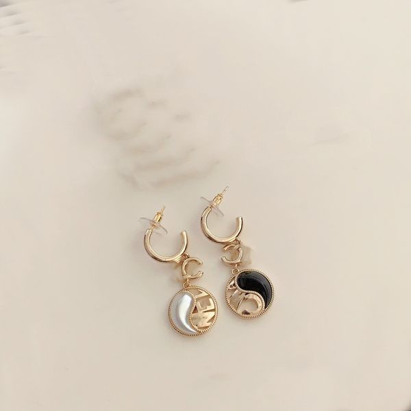 fashion dangle stud earrings woman high luxury channel designer earring multi colors double letter ccity jewelry women wedding gifts zx19, Golden;silver
fashion dangle stud earrings woman high luxury channel designer earring multi colors double letter ccity jewelry women wedding gifts zx19, Golden;silver