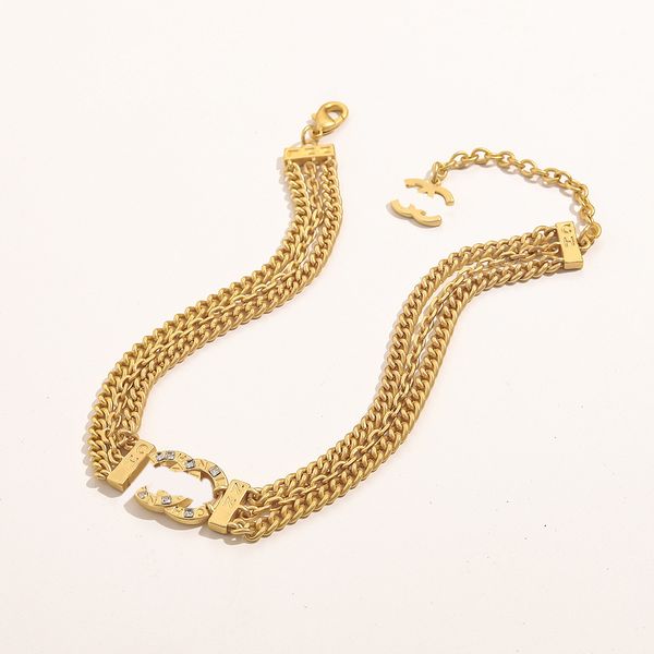 18k gold plated luxury designer necklace for women brand letter thickness double chain necklaces jewelry accessory never fade 13style, Silver
18k gold plated luxury designer necklace for women brand letter thickness double chain necklaces jewelry accessory never fade 13style, Silver