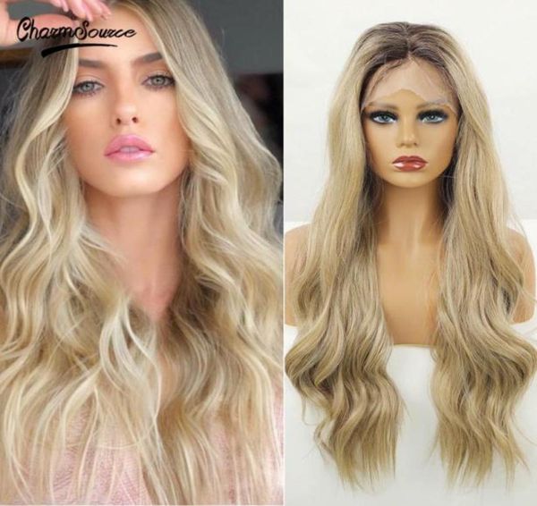 closures charmsource lace front synthetic long wavy hair brown omber blonde daily party for women high density heat resistant4085947, Black;brown
closures charmsource lace front synthetic long wavy hair brown omber blonde daily party for women high density heat resistant4085947, Black;brown