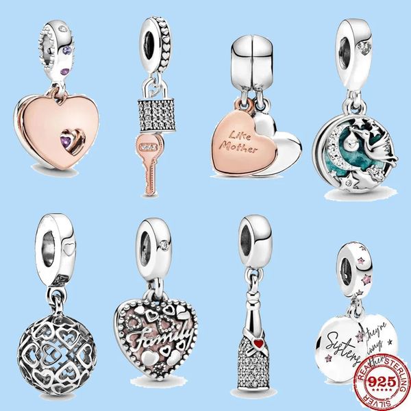 925 sterling silver charms for pandora jewelry beads twinkling stars mom sister beads bead, Black
925 sterling silver charms for pandora jewelry beads twinkling stars mom sister beads bead, Black