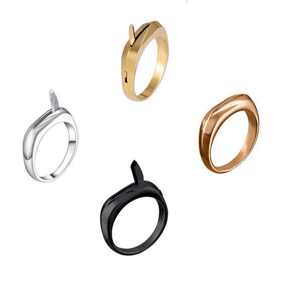 band rings stainless steel selfdefense carryon multifunctional outdoor products women'ssafety antiwolf artifact 230512, Silver
band rings stainless steel selfdefense carryon multifunctional outdoor products women'ssafety antiwolf artifact 230512, Silver