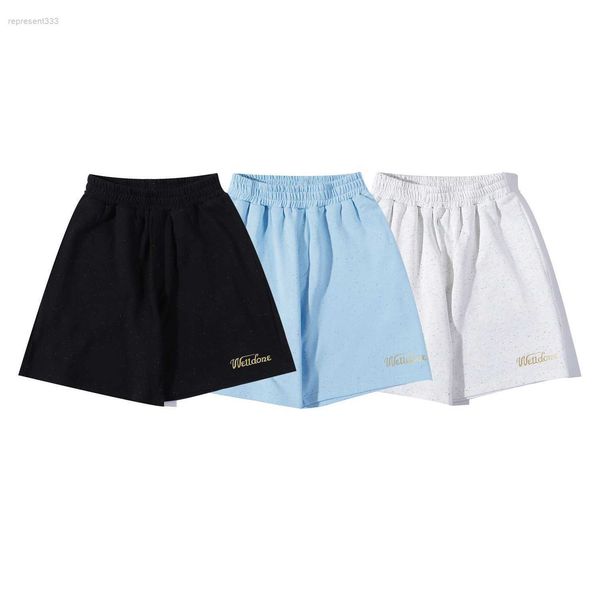 spring/summer new high edition welldone starry sky colorful yarn gold letter shorts or7y, White;black
spring/summer new high edition welldone starry sky colorful yarn gold letter shorts or7y, White;black