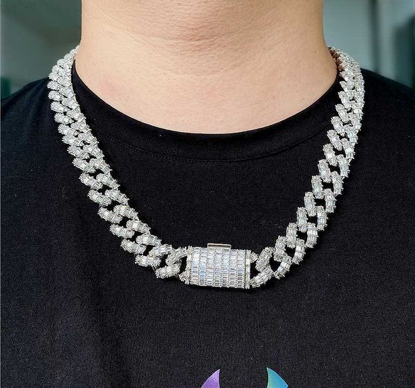 custom hand set gold link necklace 10k genius white gold vvs moissanite iced out cuban, Silver
custom hand set gold link necklace 10k genius white gold vvs moissanite iced out cuban, Silver
