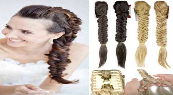 22 inch hair long straight ponytail clip in braided ponytail fishtail braid synthetic hair extensions hairpiece 2202084427469, Black;brown
22 inch hair long straight ponytail clip in braided ponytail fishtail braid synthetic hair extensions hairpiece 2202084427469, Black;brown