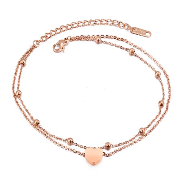 fashion love heart & beads anklets women designer rose gold foot chain titanium steel jewelry gifts for female, Red;blue
fashion love heart & beads anklets women designer rose gold foot chain titanium steel jewelry gifts for female, Red;blue