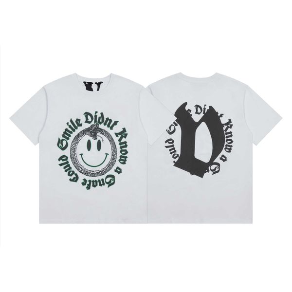 fashion brand smiley face letter printing short sleeve t-shirt for men and women high street big v hip-hop half sleeve, White;black
fashion brand smiley face letter printing short sleeve t-shirt for men and women high street big v hip-hop half sleeve, White;black