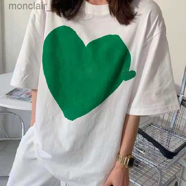 desginer paly t shirt green embroidery love play loose short sleeve men's and women's lovers' clothing generation, White;black
desginer paly t shirt green embroidery love play loose short sleeve men's and women's lovers' clothing generation, White;black