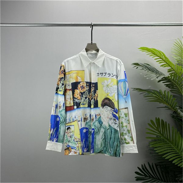casablanca 23ss table tennis club shirts fortune cat stadium long sleeve men designer shirt#004, White;black
casablanca 23ss table tennis club shirts fortune cat stadium long sleeve men designer shirt#004, White;black