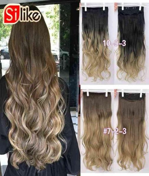 silike 210g body wave clip in hair extensions 32 inch 17 colors synthetic heat resistant fiber clips hair extension 2202082161142, Black;brown
silike 210g body wave clip in hair extensions 32 inch 17 colors synthetic heat resistant fiber clips hair extension 2202082161142, Black;brown