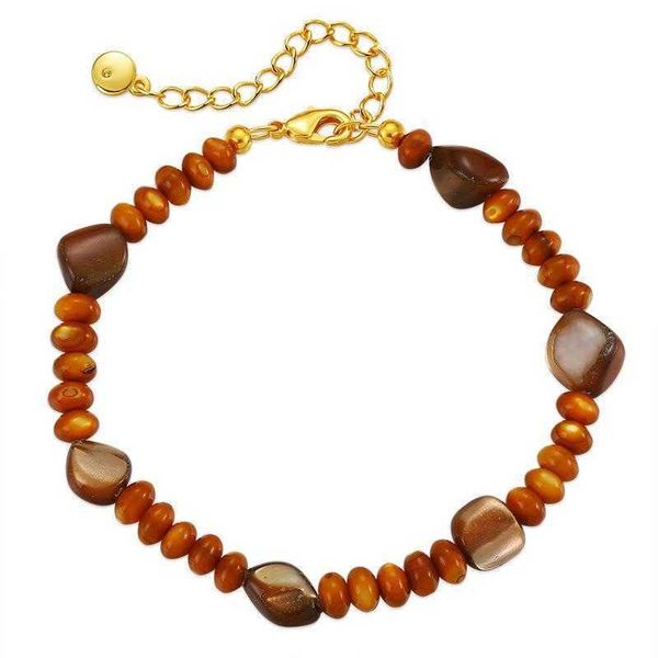 trendy summer special shaped charm shell pearls handmade beaded bracelet irregular design gold plated, Golden;silver
trendy summer special shaped charm shell pearls handmade beaded bracelet irregular design gold plated, Golden;silver