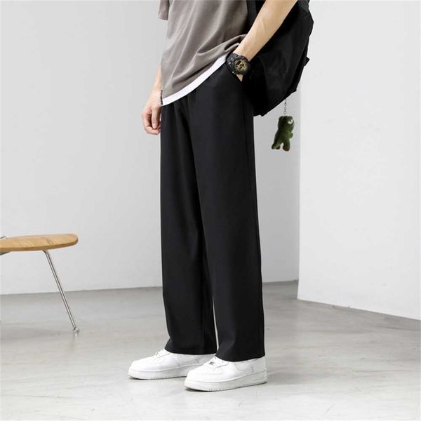 ice men's summer wei silk pants quick drying loose fitting straight tube wide leg men's suit pants trendy brand casual sports long, Black
ice men's summer wei silk pants quick drying loose fitting straight tube wide leg men's suit pants trendy brand casual sports long, Black