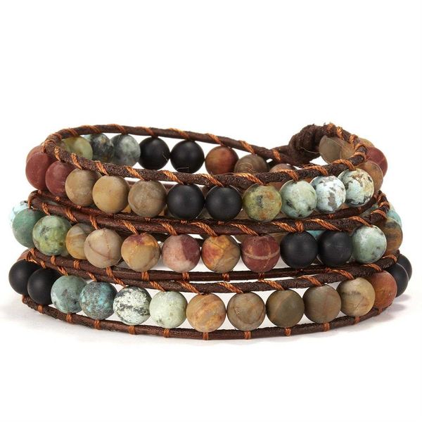 accessories handmade multi layer strand woven stone bracelet emperor beaded fashion wholesale, Black
accessories handmade multi layer strand woven stone bracelet emperor beaded fashion wholesale, Black