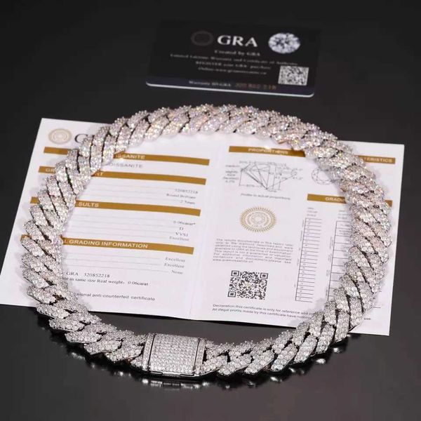luxury men jewelry hip hop 20mm gold plated 925 sterling silver 2 row vvs moissanite diamond iced out cuban link chain necklace
luxury men jewelry hip hop 20mm gold plated 925 sterling silver 2 row vvs moissanite diamond iced out cuban link chain necklace
